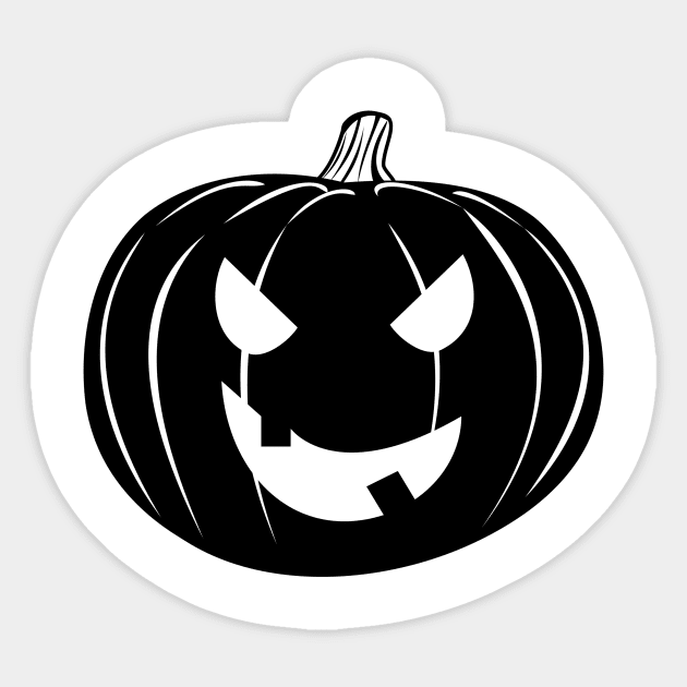 Pumkin Sticker by linesdesigns